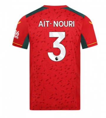 Wolves Rayan Ait-Nouri #3 Replika Udebanetrøje 2023-24 Kortærmet